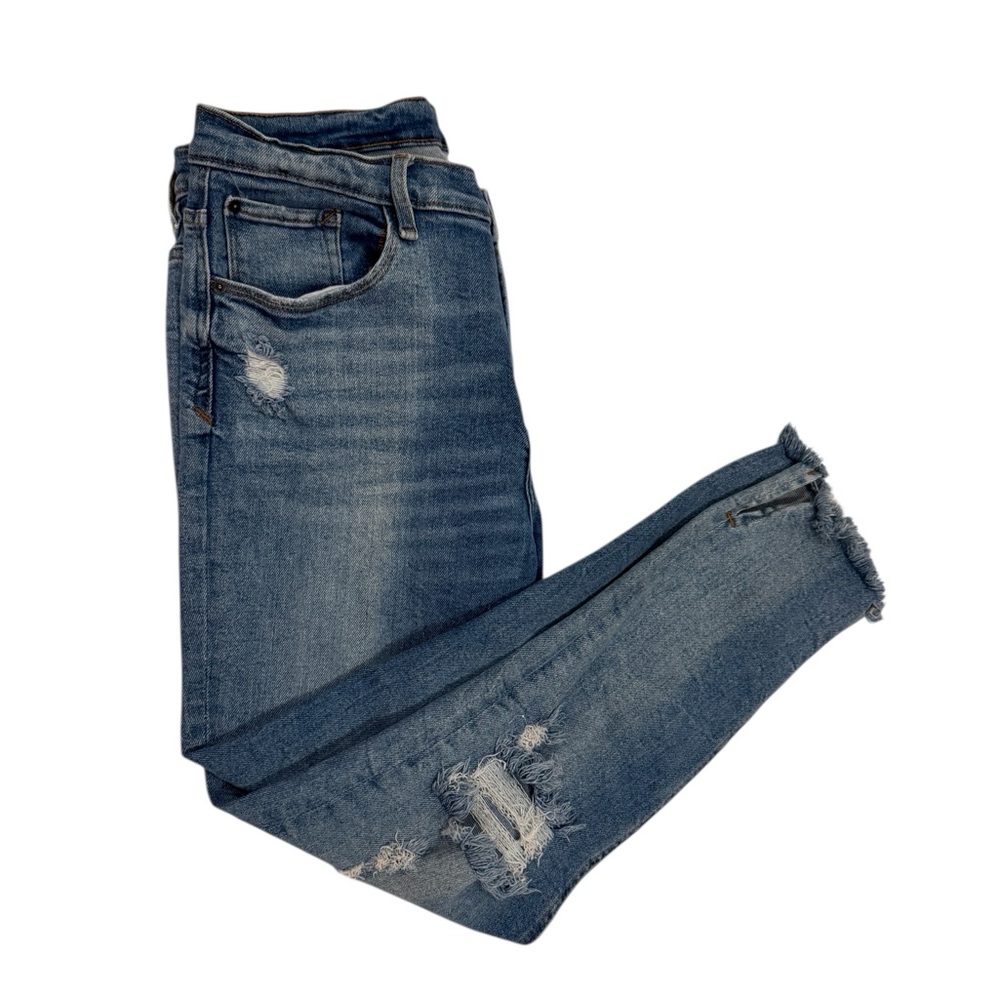 Kensie "The Kelsey" Vintage Luxe High Rise Skinny Jeans, Size 12/31